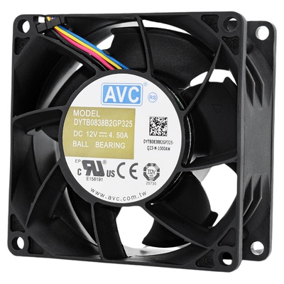 AVC暴力8038机箱电源风扇8CM12V