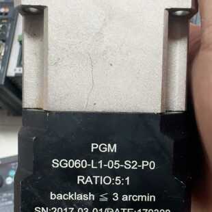 PGM减速机SG060-L1-05-S2-P0，速比5:1，