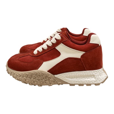 Snowelf复古厚底增高德训鞋百搭