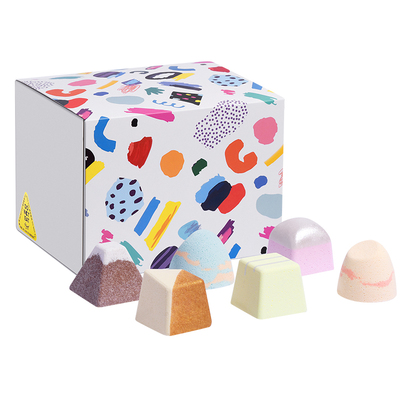 【立即抢购】Rever乐若转转浴爆巧克力礼盒泡脚精油球足浴包泡浴