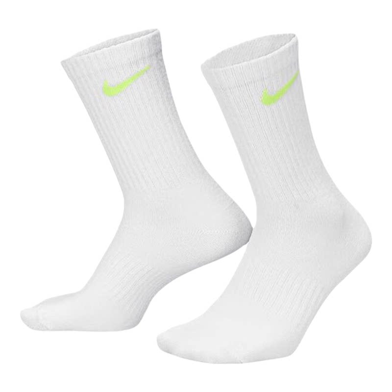 【自营】NIKE耐克男子EVERYDAY LTWT CREW 3PR休闲袜子SX7676-938