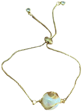 lruby淡水巴洛克珍珠复古文艺女