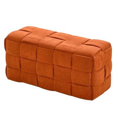 矮凳家用沙发布艺小方凳儿童板凳实木换鞋凳子网红创意魔方脚踏凳