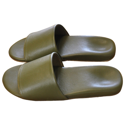 高档居家羊皮拖鞋静音防滑不臭脚