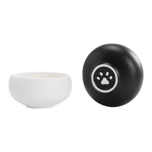 南山先生熊猫品茗杯单杯家用简约主人杯高档白瓷功夫茶杯茶道零配