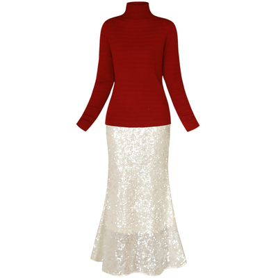 慵懒松弛柔软基础百搭纯色羊毛衫