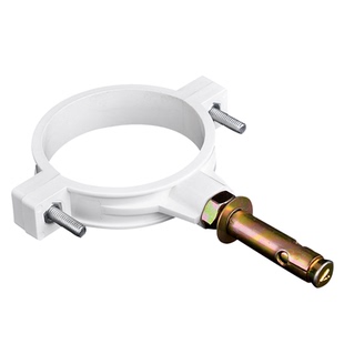 联塑PVC排水管配件接头拉爆管卡吊卡尖钉管卡钉卡子不锈钢管卡箍