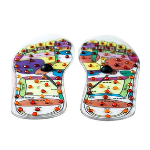 足疗按摩鞋垫强身保健涌泉穴刺激脚底穴位男士女款养生砭磁鹅暖石