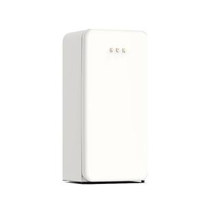HCK哈士奇墩墩冰箱复古小冰箱家用小型冷冻冷藏客厅办公室高颜值