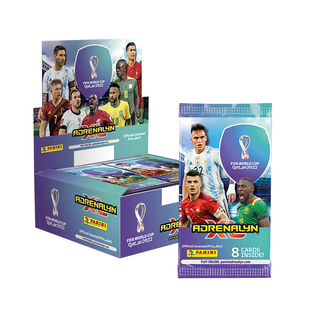 正版帕尼尼球星卡足球卡片卡塔尔世界杯周边欧洲杯梅西c罗球员卡