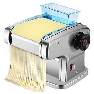 俊媳妇家用电动压面机面条机小型全自动商用不锈钢多功能擀面机