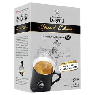 越南进口中原传奇咖啡Legend三合一450克18条醇香特浓速溶包邮
