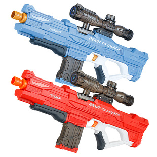 电动连发水枪玩具儿童泼水节装备脉冲喷水成人高压强力射程远2026