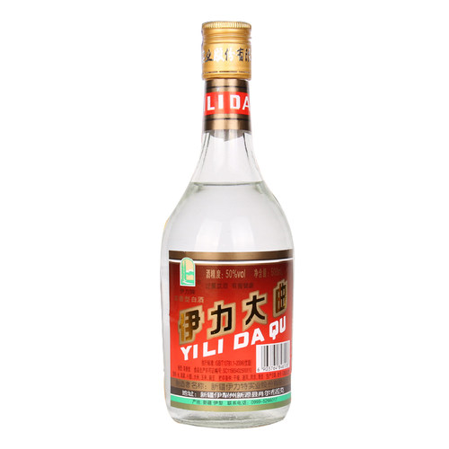 新疆 伊犁 伊力特 伊力大曲500ML*6瓶50度浓香型白酒纯酿造 整箱