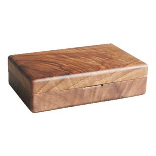 唢呐哨片盒黑胡桃木专业配件收纳盒高档翻盖芯子收纳盒管子哨片盒