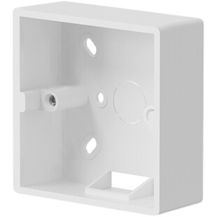 超薄明盒86型灰色金色开关插座明装底盒PVC通用接线盒底座布线盒