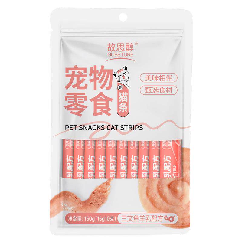 故思醇三文鱼羊乳猫条补水湿粮包