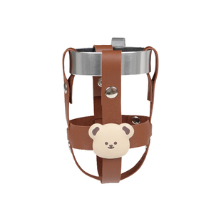 电动车摩托车水杯架自行车咖啡奶茶杯架骑行装备复古通用固定杯架