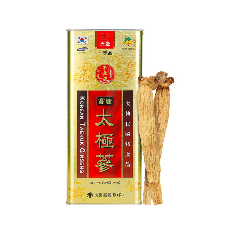 不老健高丽参天壹太极参20支600g