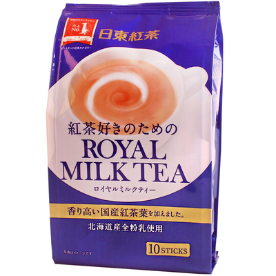 日东红茶日本进口北海道装奶茶