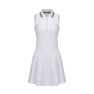 【网球系列】dayafterday 瑜伽跑步健身短裙修身无袖POLO连衣裙