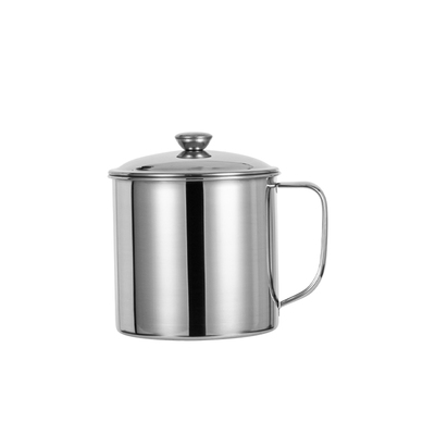 304不锈钢水杯家用带盖杯子口杯