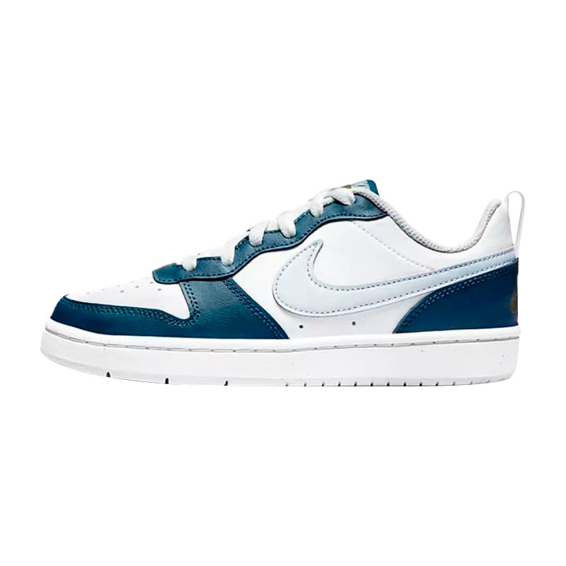 Nike耐克系带海军蓝低帮休闲板鞋