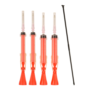 兽用吹管吹针远程发射麻醉飞针注射器动物用远距离口吹自动注射器