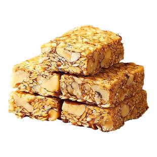 亚麻籽核桃酥官方旗舰店芝麻酥坚果酥花生酥糕点无蔗糖健康零食品