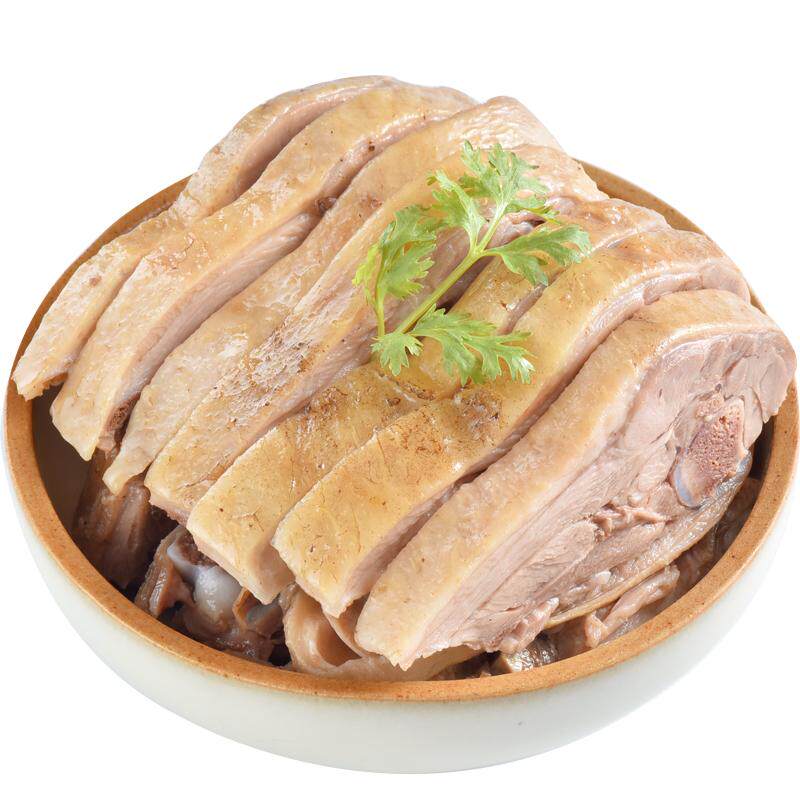 卤坊斋盐水鸭500g半只南京风味正宗江苏特产肉类美食卤菜熟食真空