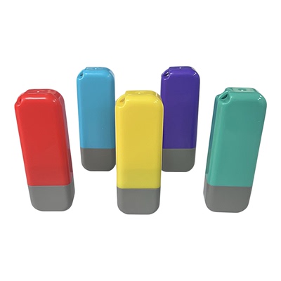 天华TH封边型小扁章TH0513 0716配4MM厚蝴蝶垫 光敏印章材料