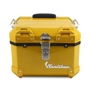 万里豪本田幼兽110CC摩托车尾箱弯梁电动车电瓶车后备箱储物箱ABS