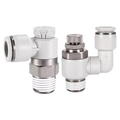 亚德客PTL调速阀PSS节流阀接头