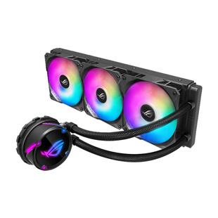 ROG飞龙三代360ARGB LCD一体式水冷散热器DIY台机风扇超频神光同步