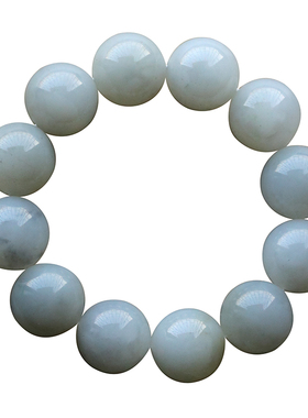 天然和田玉青花籽料手串