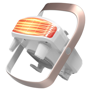 艾美特小型石墨烯取暖器家用暖风机浴室防水热风电暖器节能烤火炉