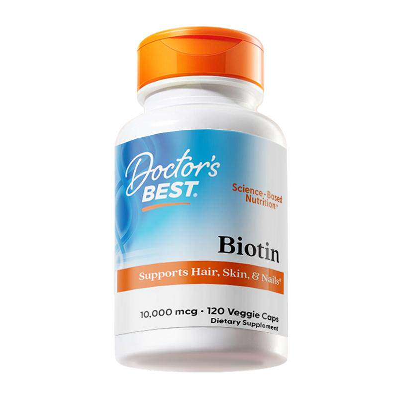 Doctor's Best生物素胶囊养发护发片内调头发管理减少掉发
