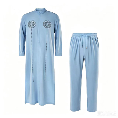 African Men 2pcs Outfits Suits刺绣民族风男士套装礼服聚会西服