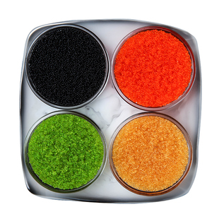 寿司专用飞鱼籽包饺子馄饨即食蟹子蟹籽新鲜速冻声控红鱼子酱100g