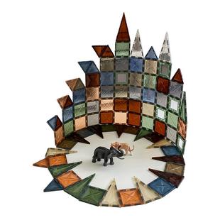 拜高儿童磁力片星钻彩窗积木拼图磁磁铁贴益智启蒙男女孩礼物玩具