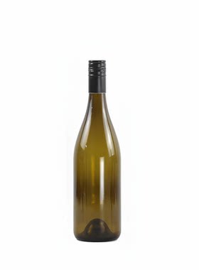 勃艮第红酒瓶空瓶187ml375ml500ml750ml葡萄酒瓶自酿玻璃空瓶
