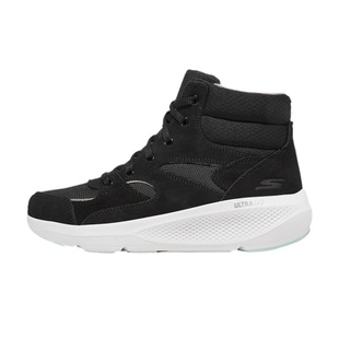 Skechers斯凯奇女子秋冬新款舒适耐磨增高绑带中帮休闲短靴144520