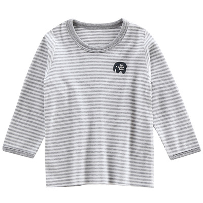 男童春秋保暖内衣套装居家服加厚