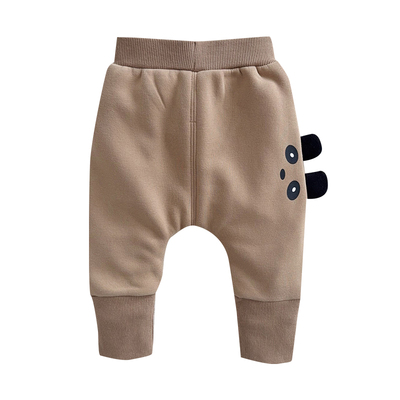 婴儿裤子秋冬大pp裤薄绒