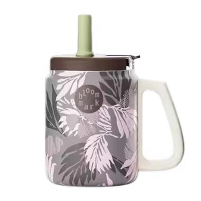 bloommark桌面大容量吸管保温杯