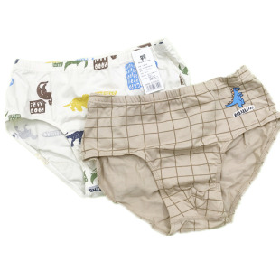 小黑家内裤男孩宝宝莫代尔棉短裤小黑家男童抑菌平角三角内裤