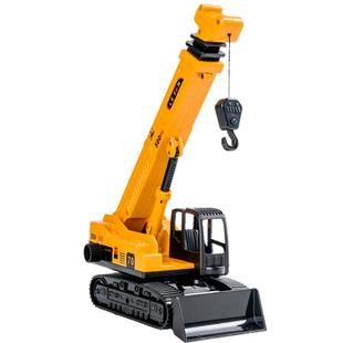 工程车玩具车儿童可升吊车惯性起重机模型男孩3-6岁益智大号塔吊