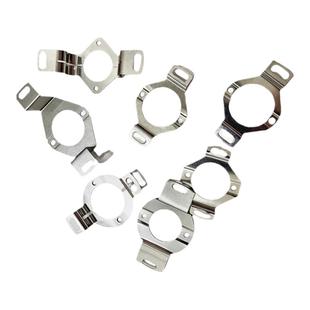 光电旋转编码器专用安装固定件支架板簧不锈钢弹片空心轴伺服