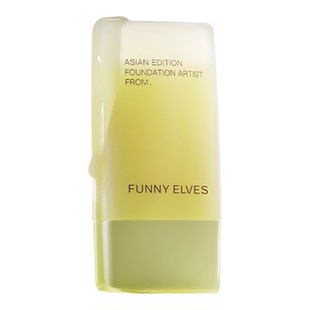 FunnyElves方里奶皮子妆前精华乳奶润透光保湿自然底妆贴贴霜