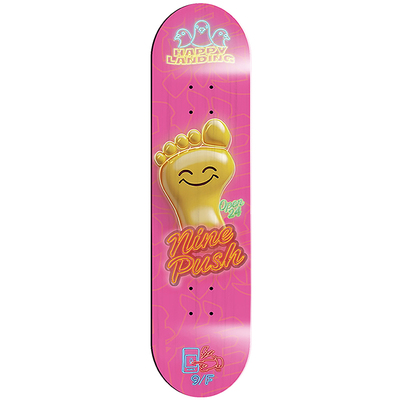 来自香港NINE PUSH滑板板面NINEPUSH 专业 全加枫 弹性好 质量佳